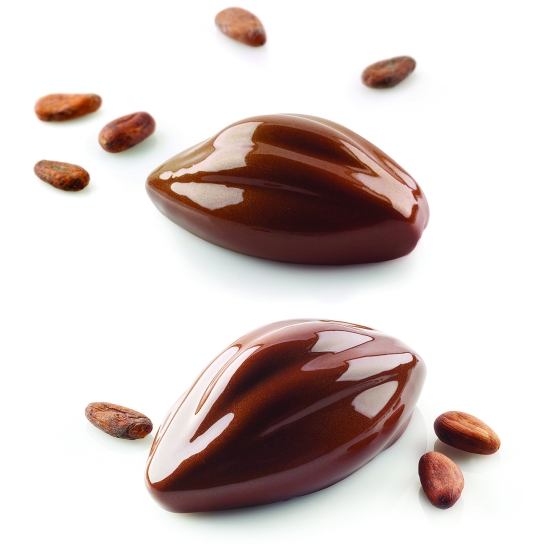 MOULE SILIKOMART 6 CABOSSES CACAO
